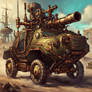 Steampunk Military Assault Vehicle 1