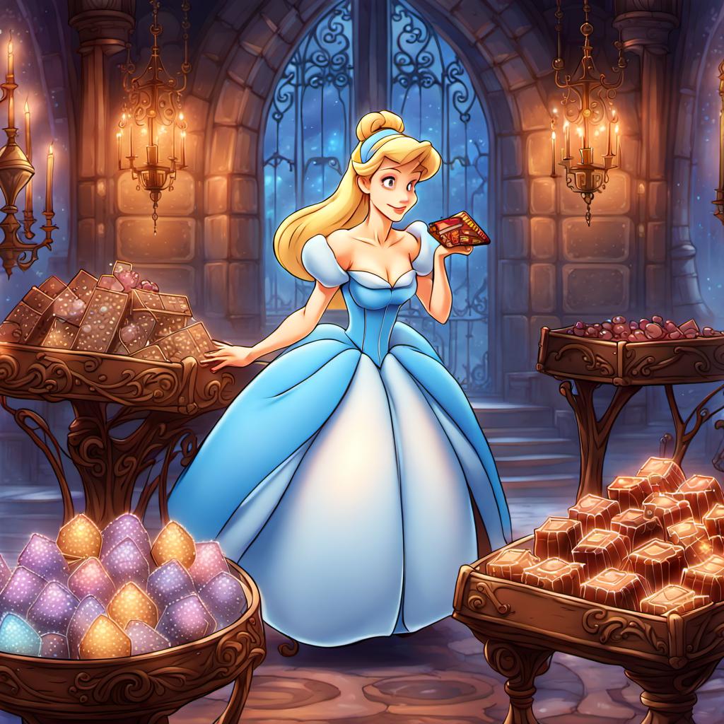 Disney Cinderella at the Chocolate Shoppe by LordSopping1884 on DeviantArt