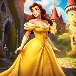 Sexy Disney Princess Belle 1