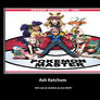 Ash Ketchum Pokemon Master Poster