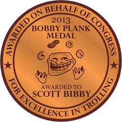 The Bobby Plank Medal (2013)