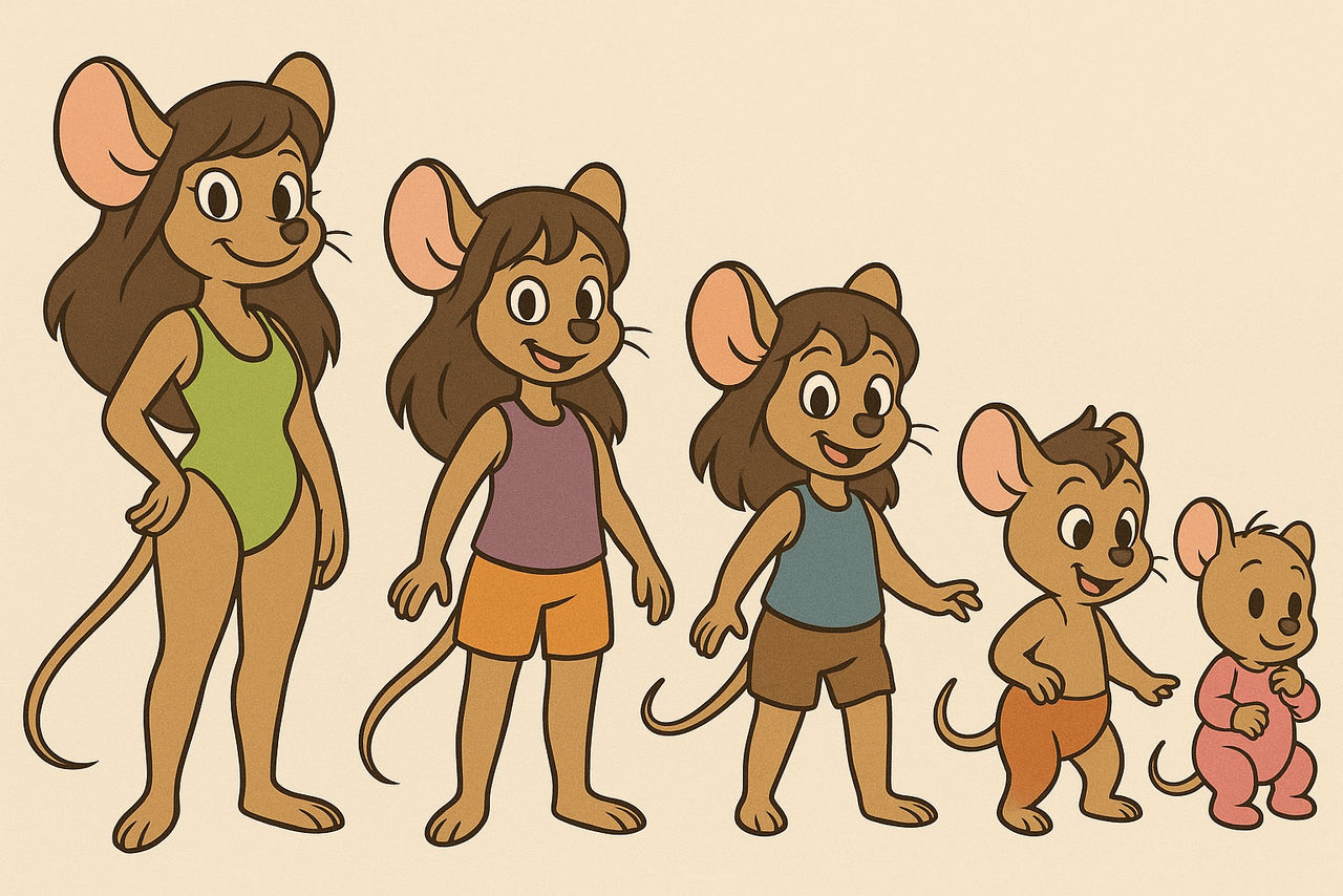 Aging Mouse Vector Mouse Age Regression by Artsymuse2 on DeviantArt
