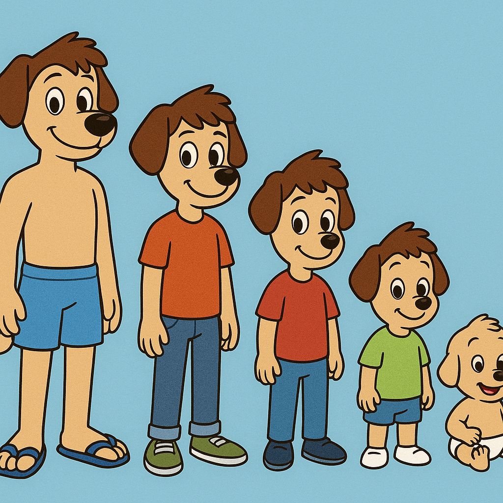 Dog Age Regression By Artsymuse2 On DeviantArt dog-age-regression-by-artsymuse2-on-deviantart