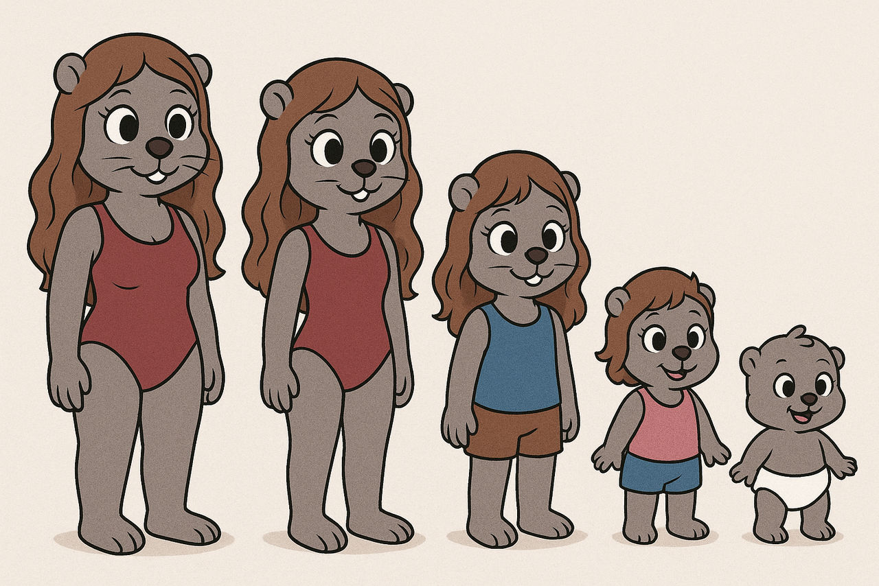 Gopher Age Regression by Artsymuse2 on DeviantArt