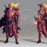 Character design Dragon armor