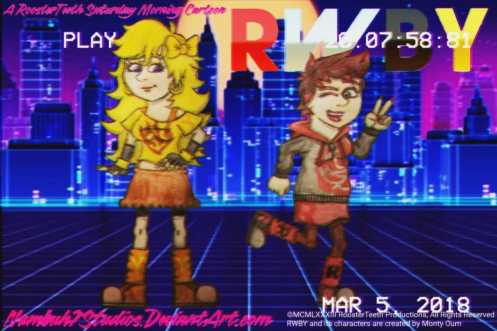 Strawberry Sunrise Sisters (RWBY1983 AU)