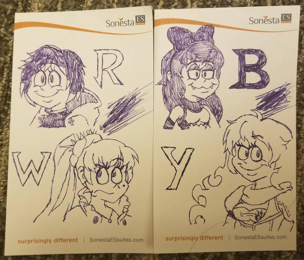 Tom Ruegger Style Team RWBY in Tom Ruegger's Style by RougetheBatLover99 on DeviantArt
