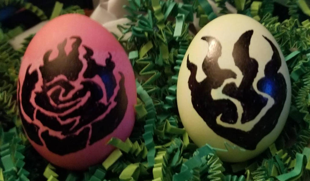 Ruby Rose and Yang Xiao Long Easter Eggs