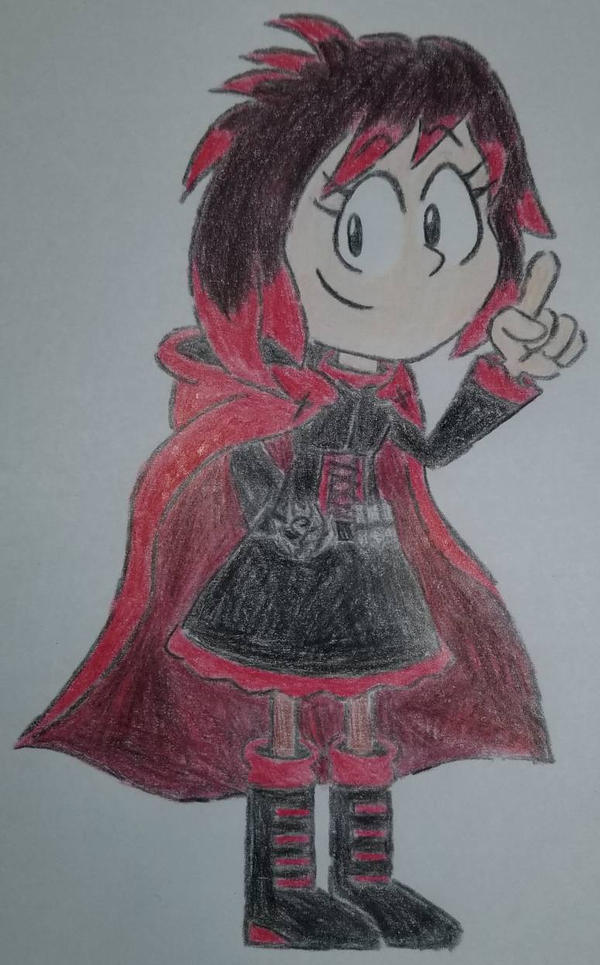 Ruby Rose in Sonic Mania Style