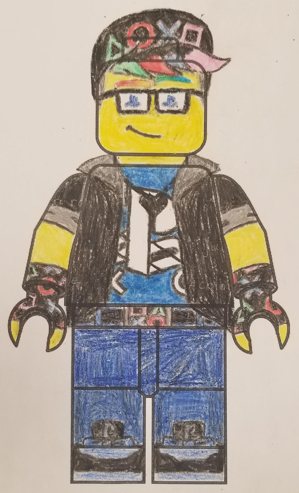 Myself in a Lord/Miller LEGO Movie Style