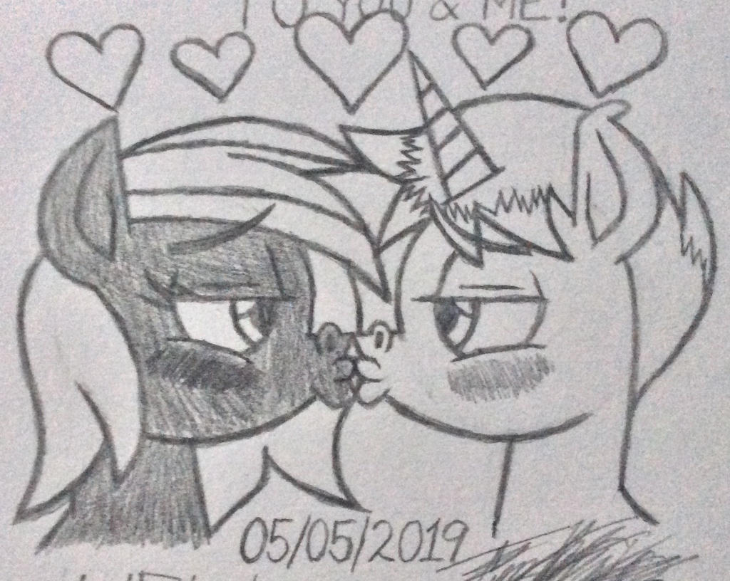 A First Friendiversary Sketch for My Pal