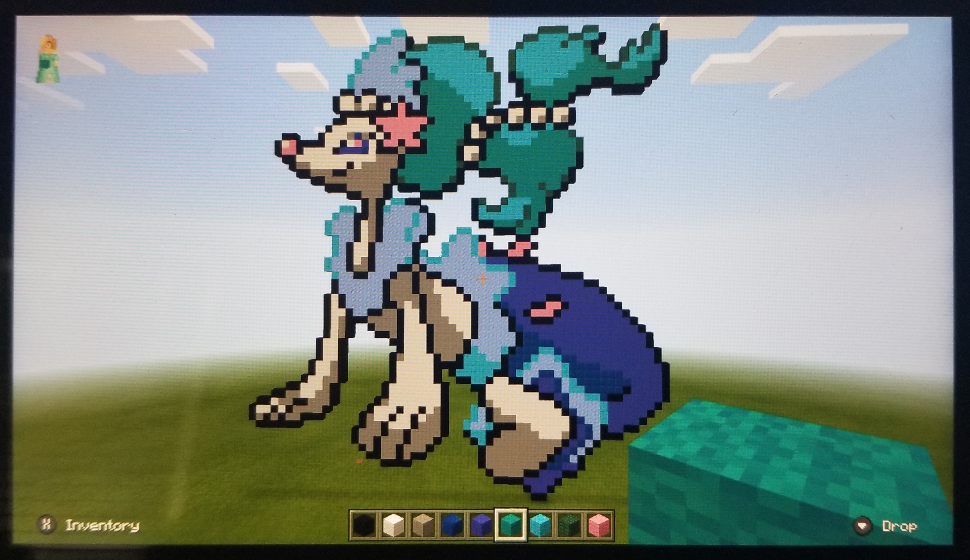 Primarina (MC:NSE Pixel Art)