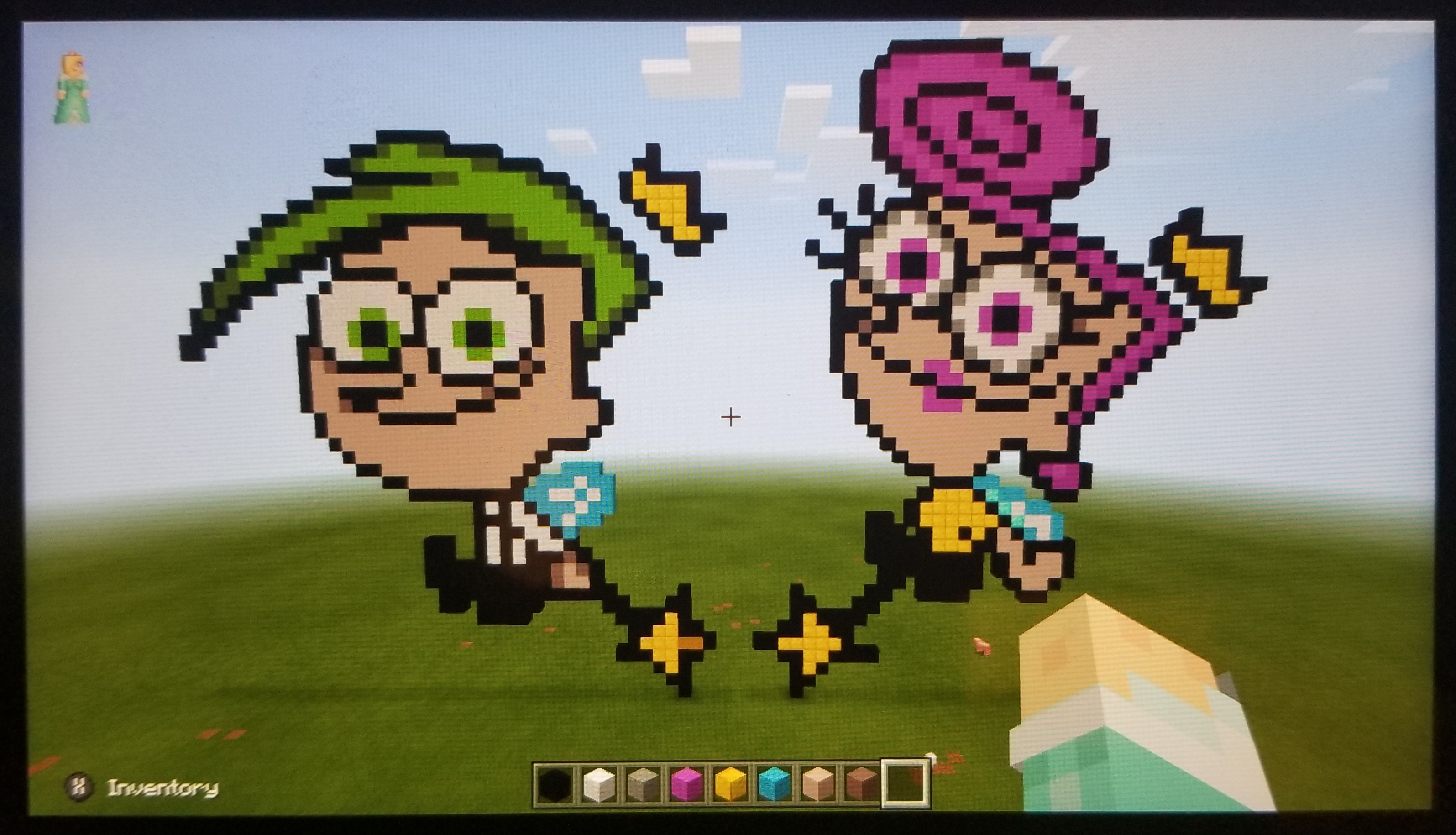 Cosmo and Wanda (MC:NSE Pixel Art)