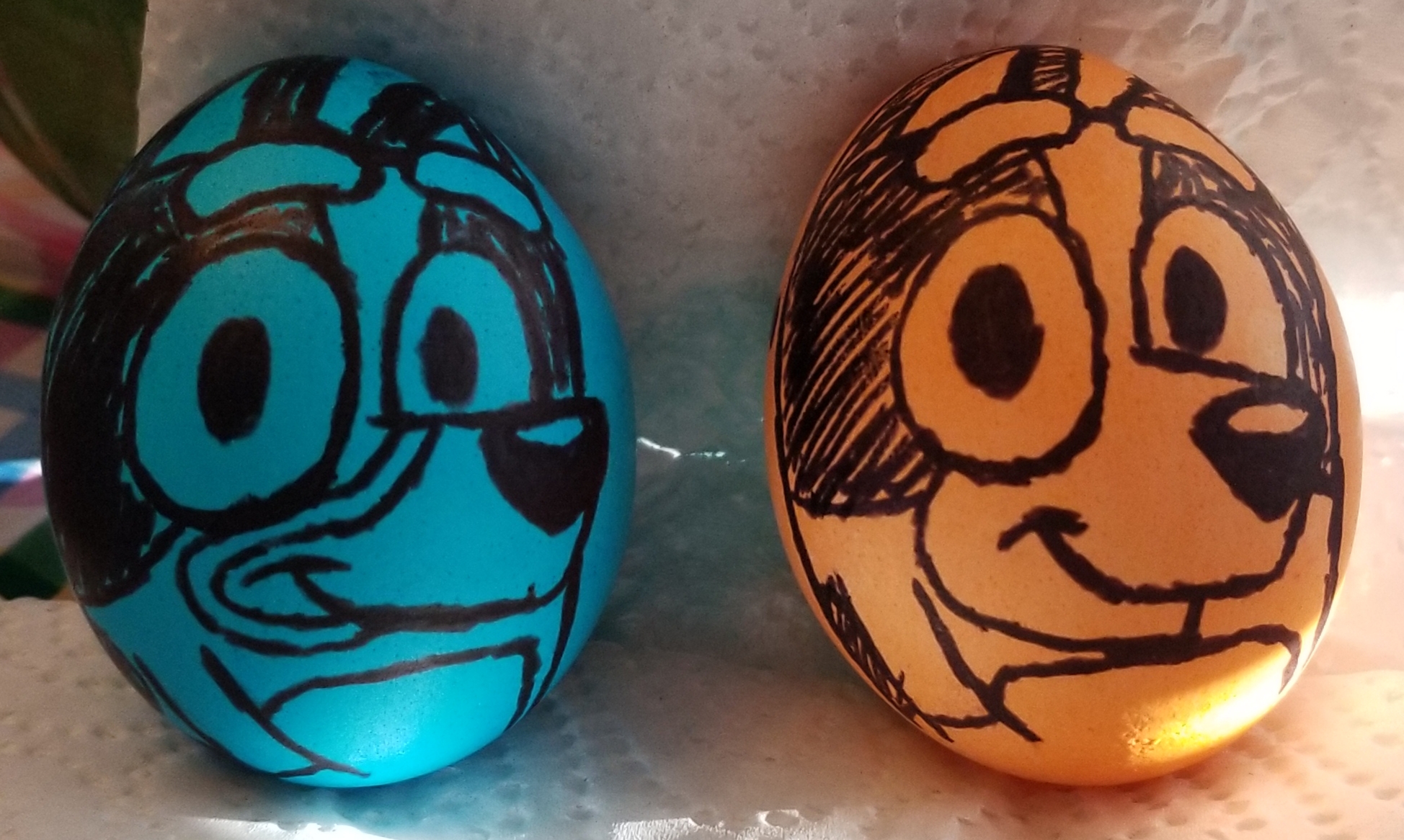 Bluey and Bingo Easter Eggs