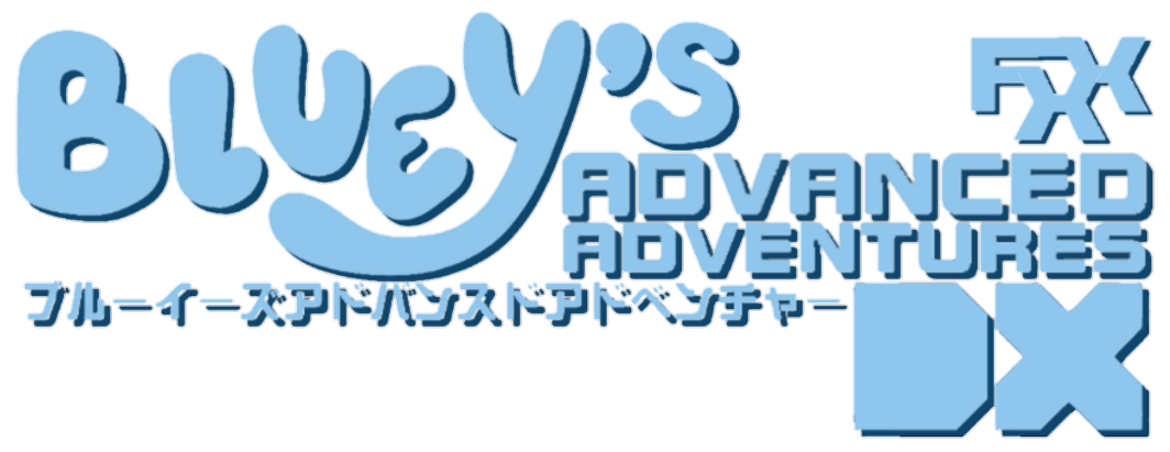 Bluey's Advanced Adventures DX Logo