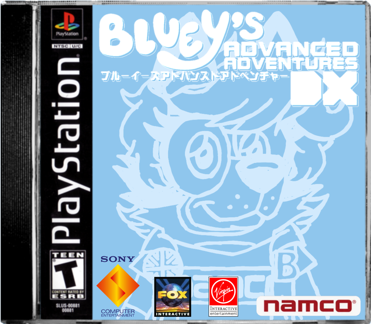 Bluey's Advanced Adventures DX (PSone Game)