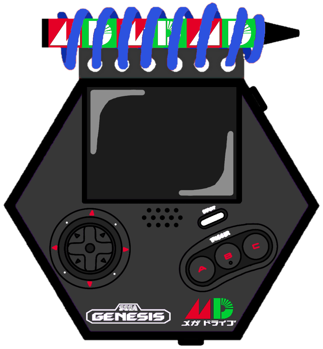 My Brand-New Genesis/Mega Drive Notebook