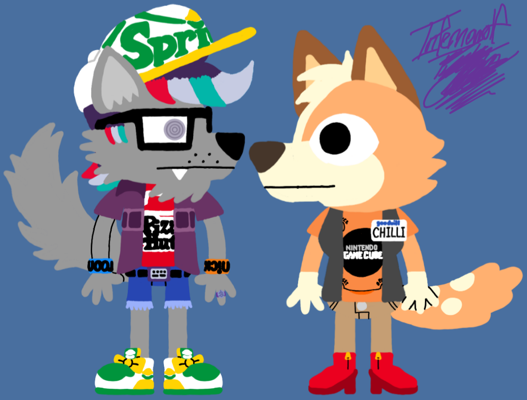 Night in the Woods-Styled Me and Chilli