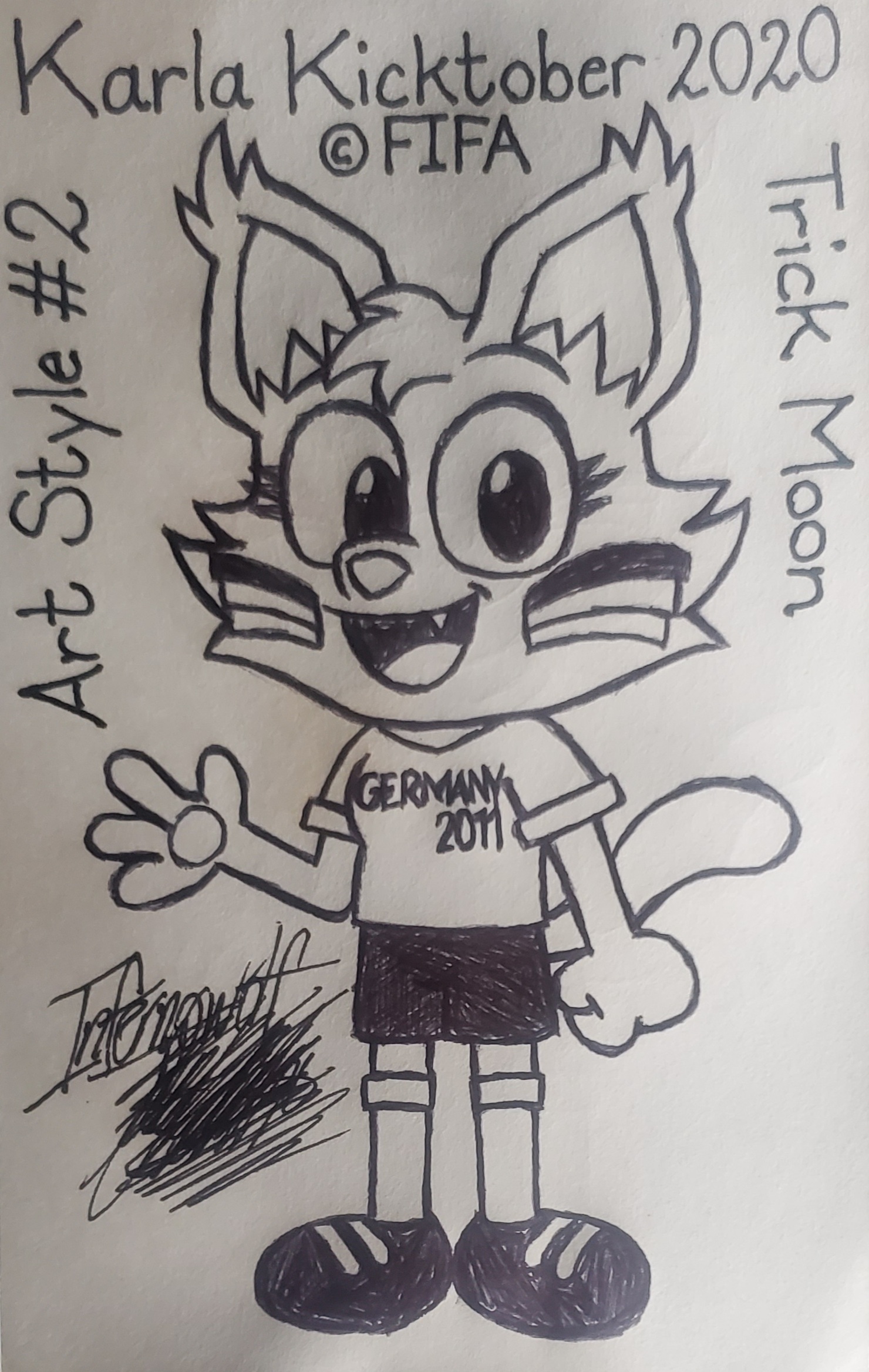 Karla Kicktober 2020 -- Art Style #2