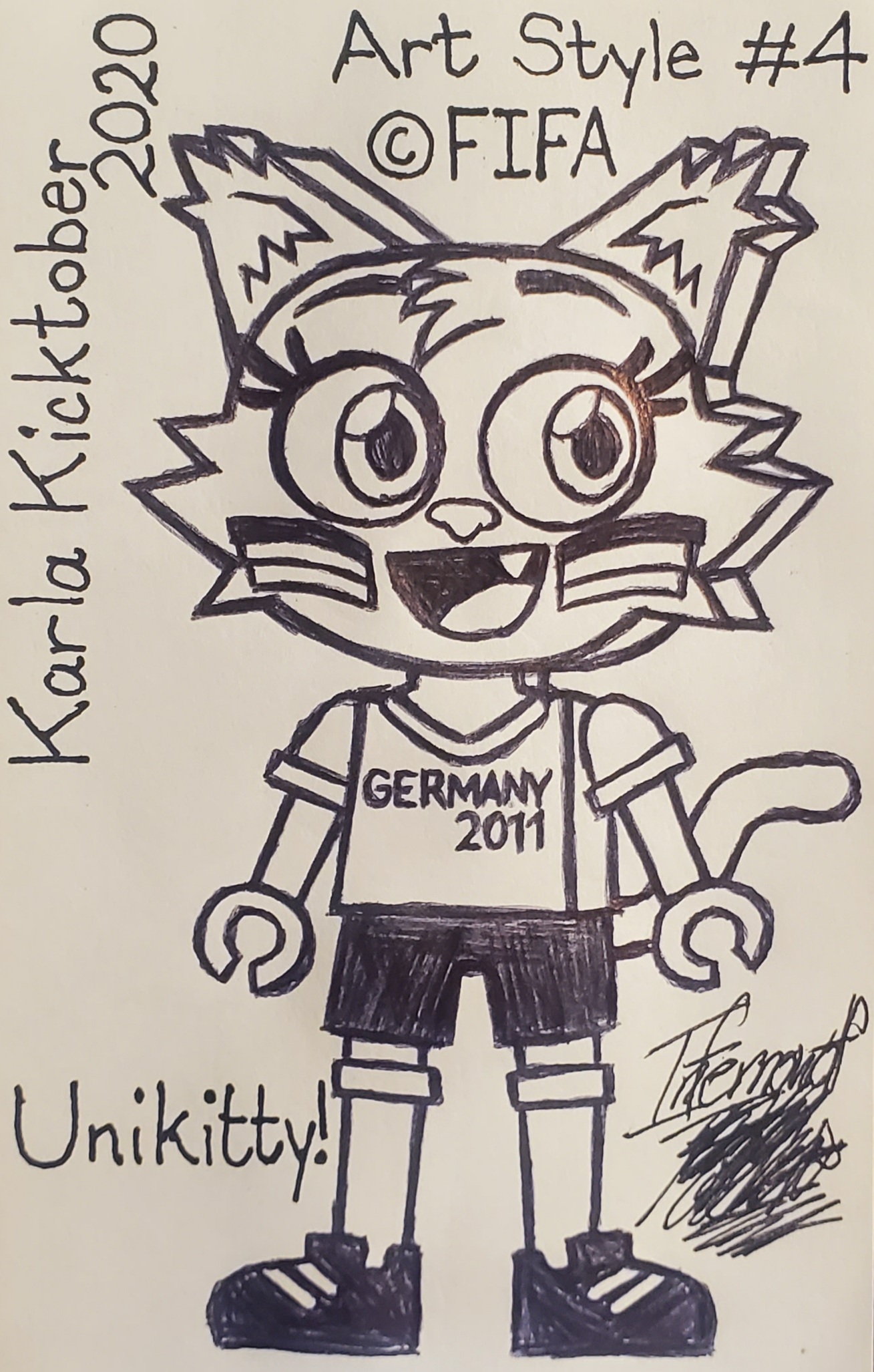 Karla Kicktober 2020 -- Art Style #4