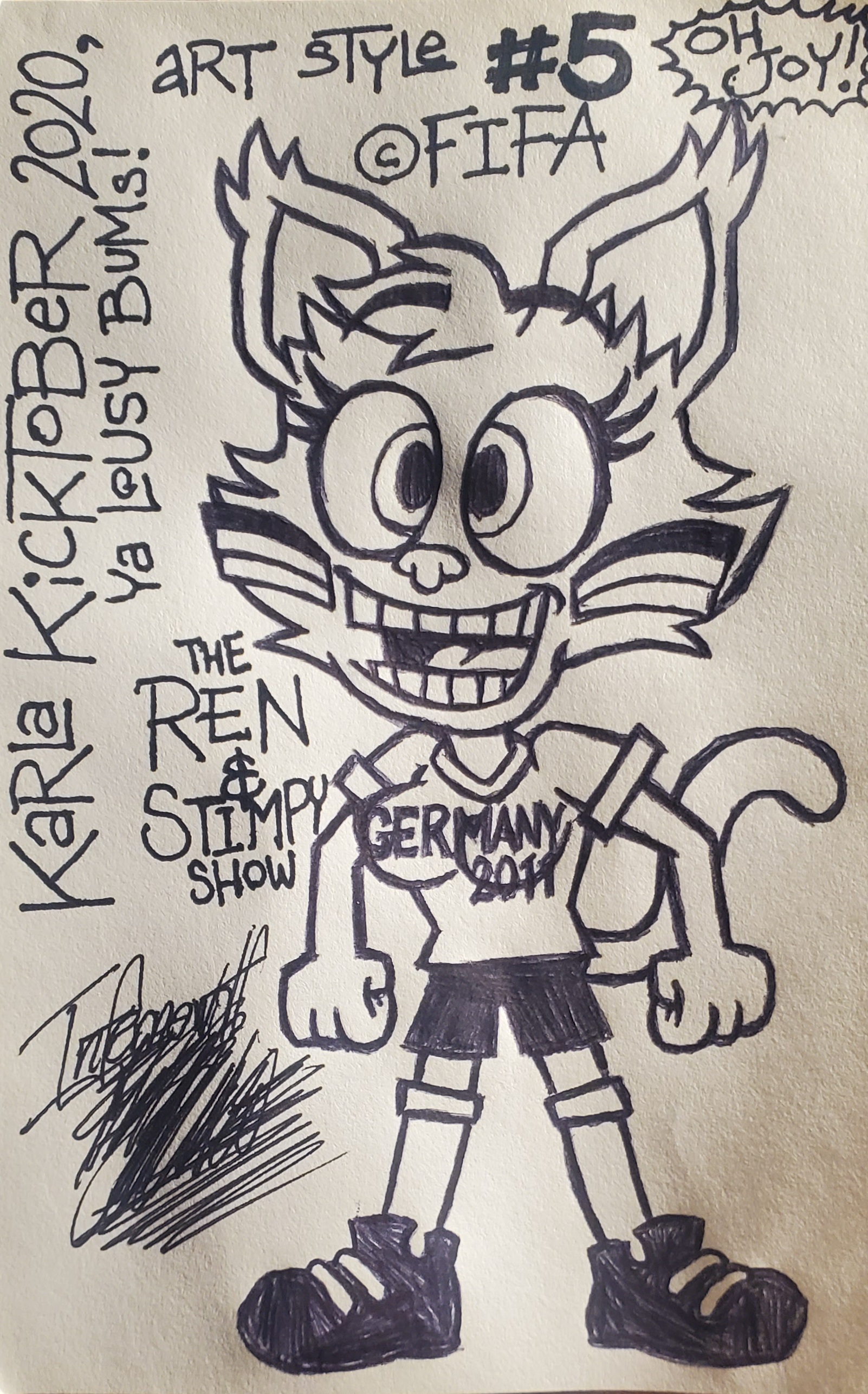 Karla Kicktober 2020 -- Art Style #5