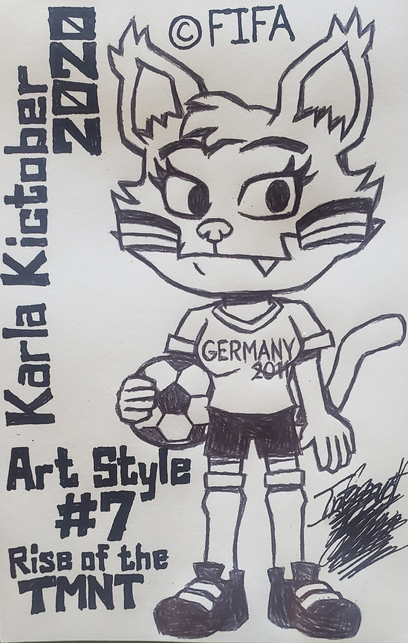 Karla Kicktober 2020 -- Art Style #7
