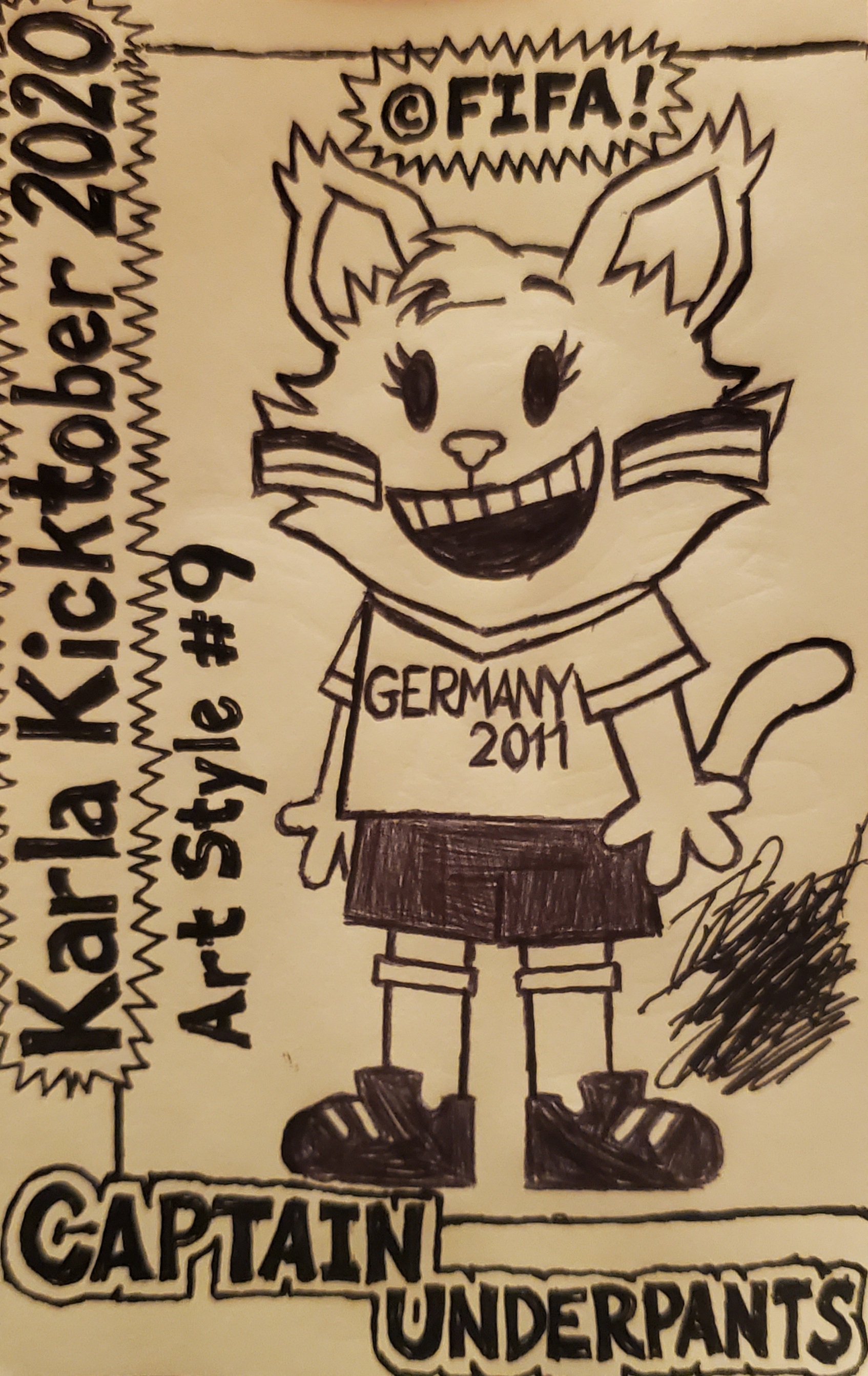 Karla Kicktober 2020 -- Art Style #9