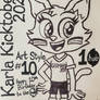 Karla Kicktober 2020 -- Art Style #10