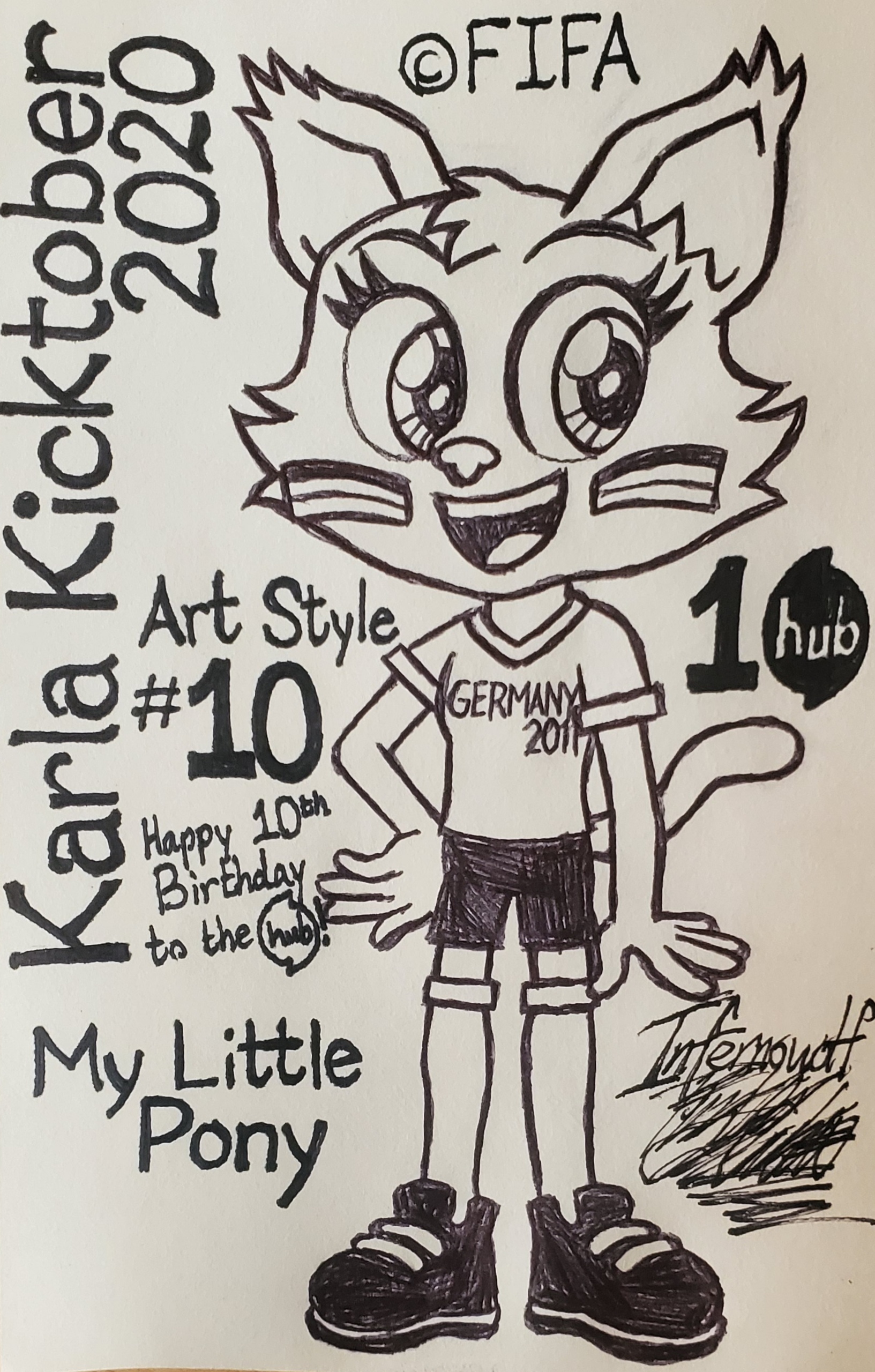 Karla Kicktober 2020 -- Art Style #10