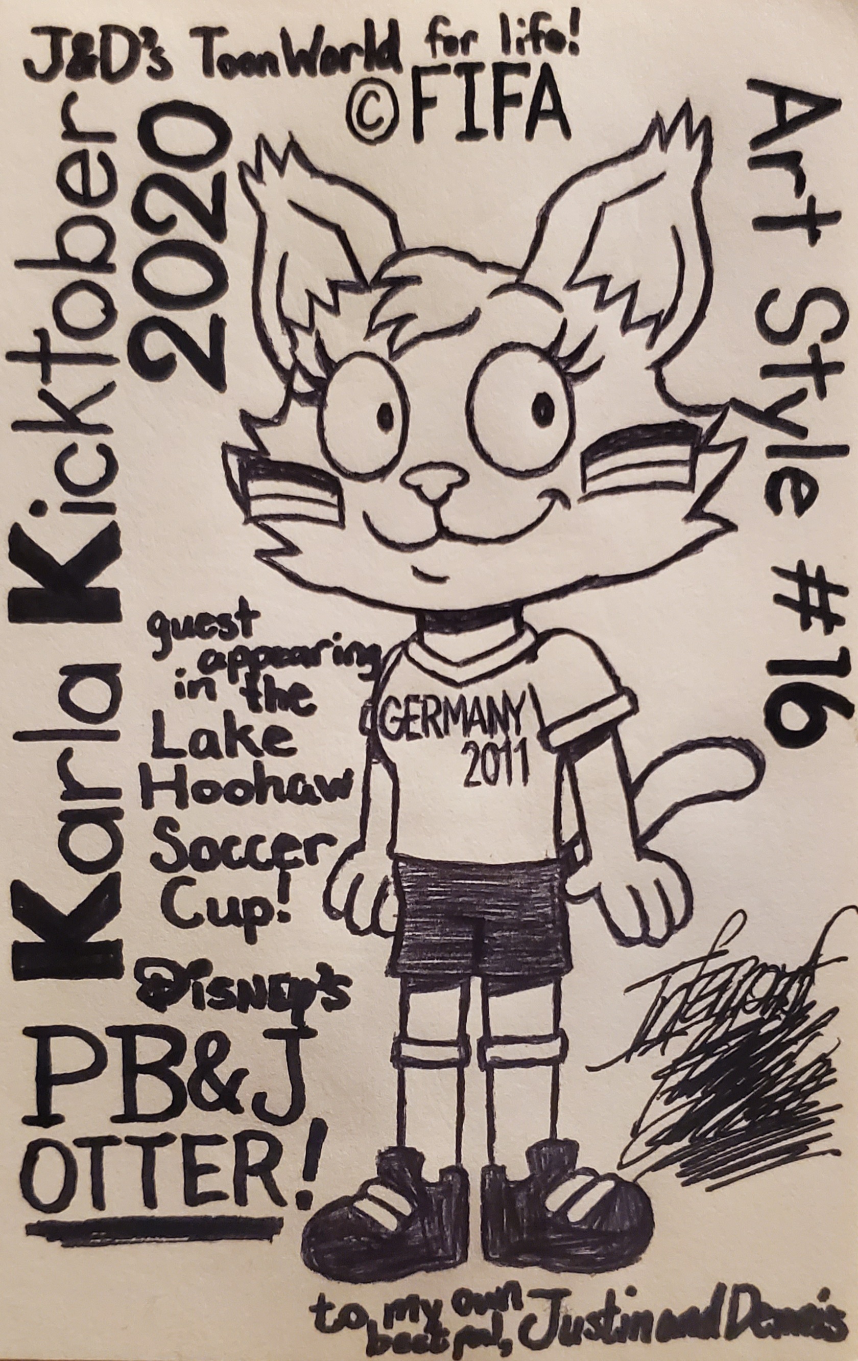 Karla Kicktober 2020 -- Art Style #16