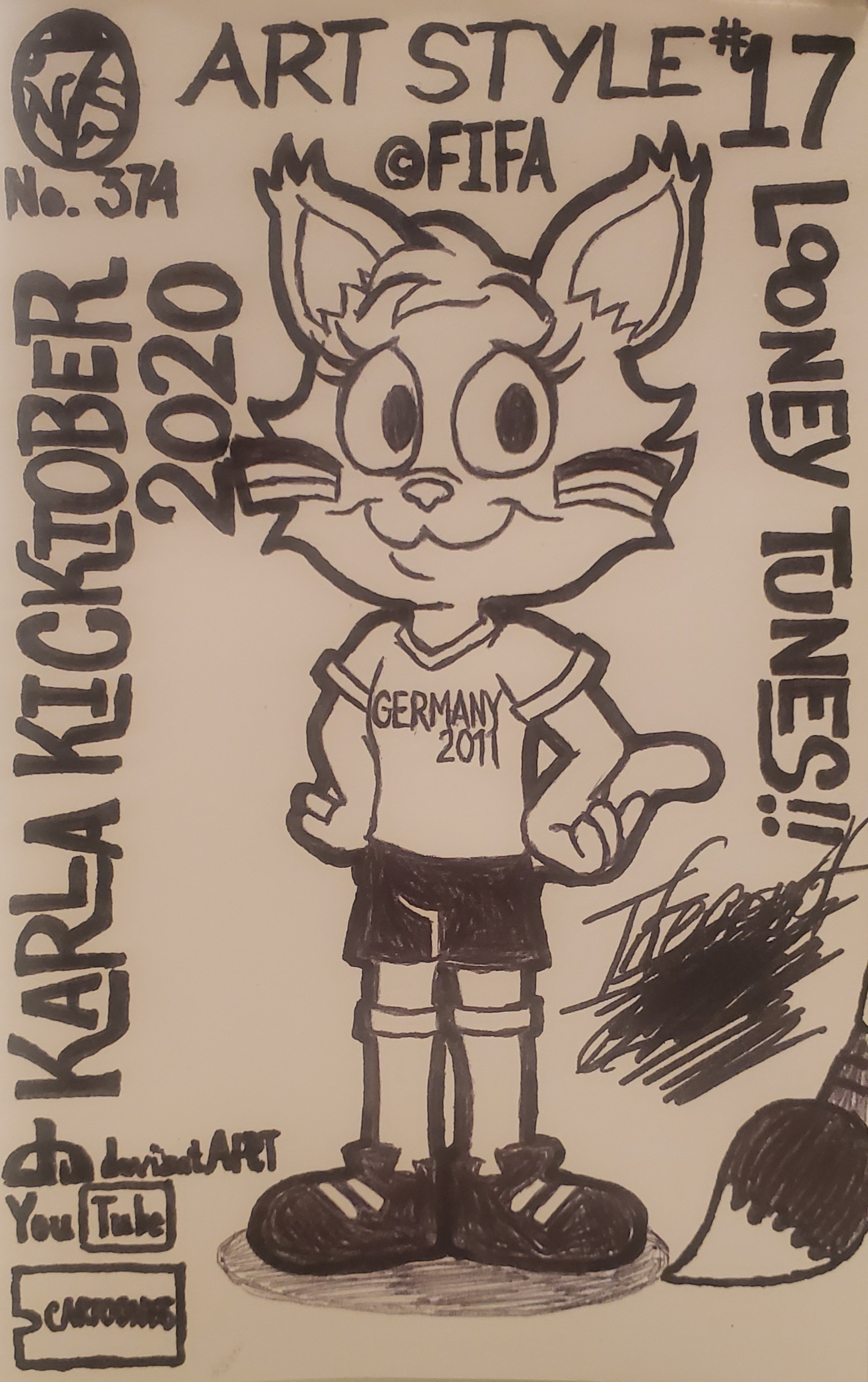 Karla Kicktober 2020 -- Art Style #17