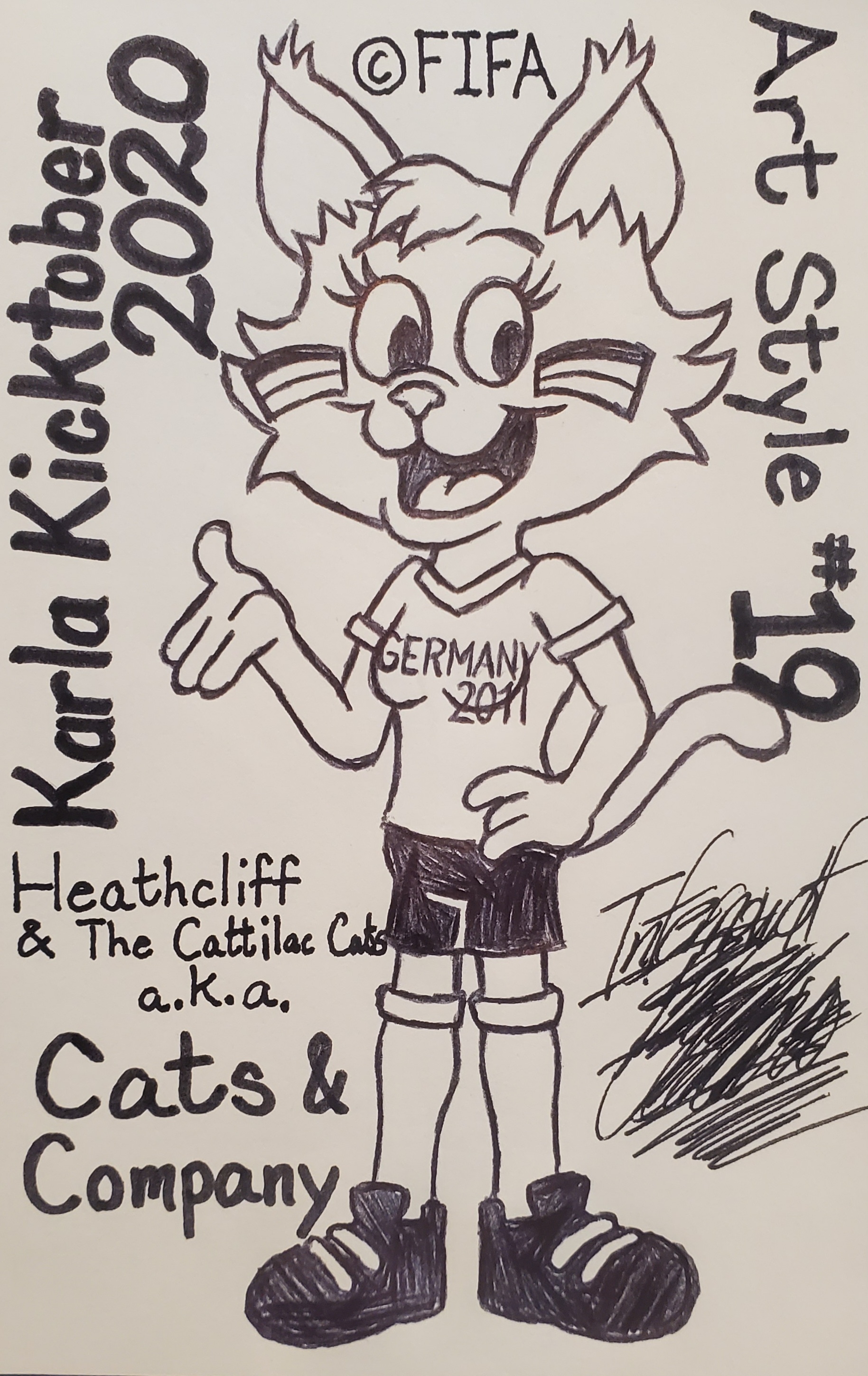 Karla Kicktober 2020 -- Art Style #19