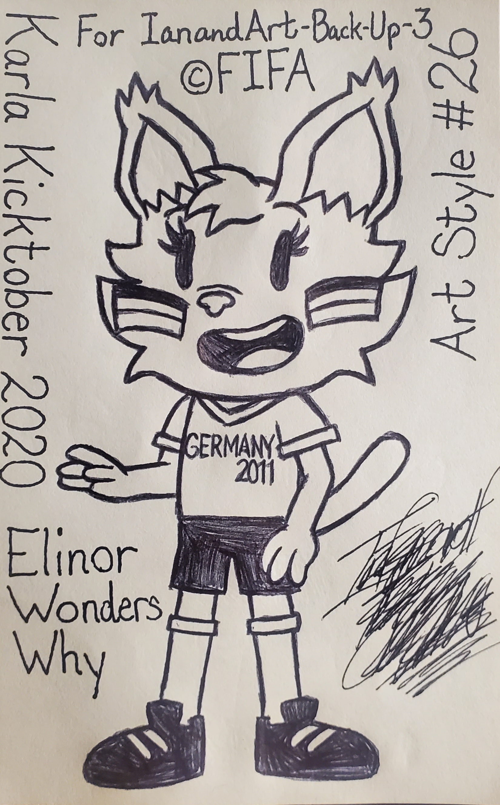 Karla Kicktober 2020 -- Art Style #26