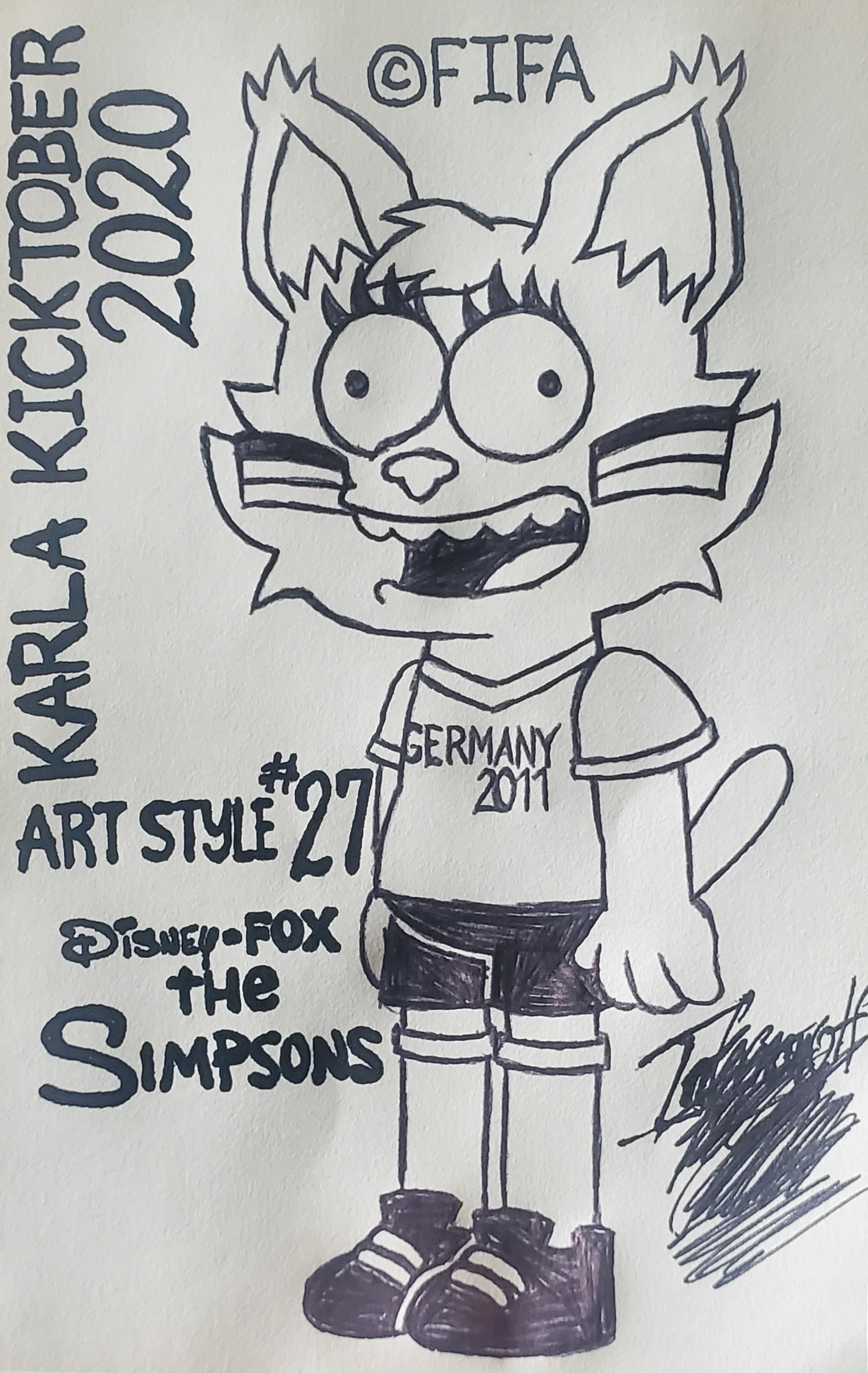 Karla Kicktober 2020 -- Art Style #27