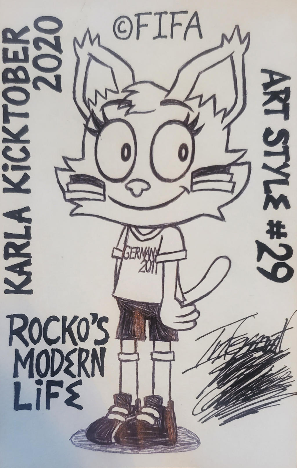 Karla Kicktober 2020 -- Art Style #29
