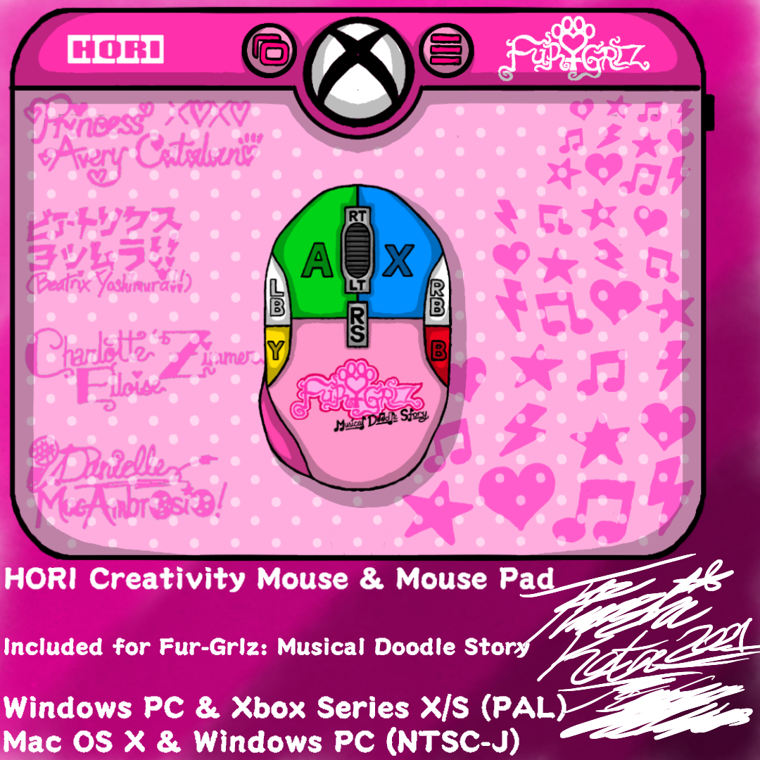 HORI Creativity Mouse and Mouse Pad