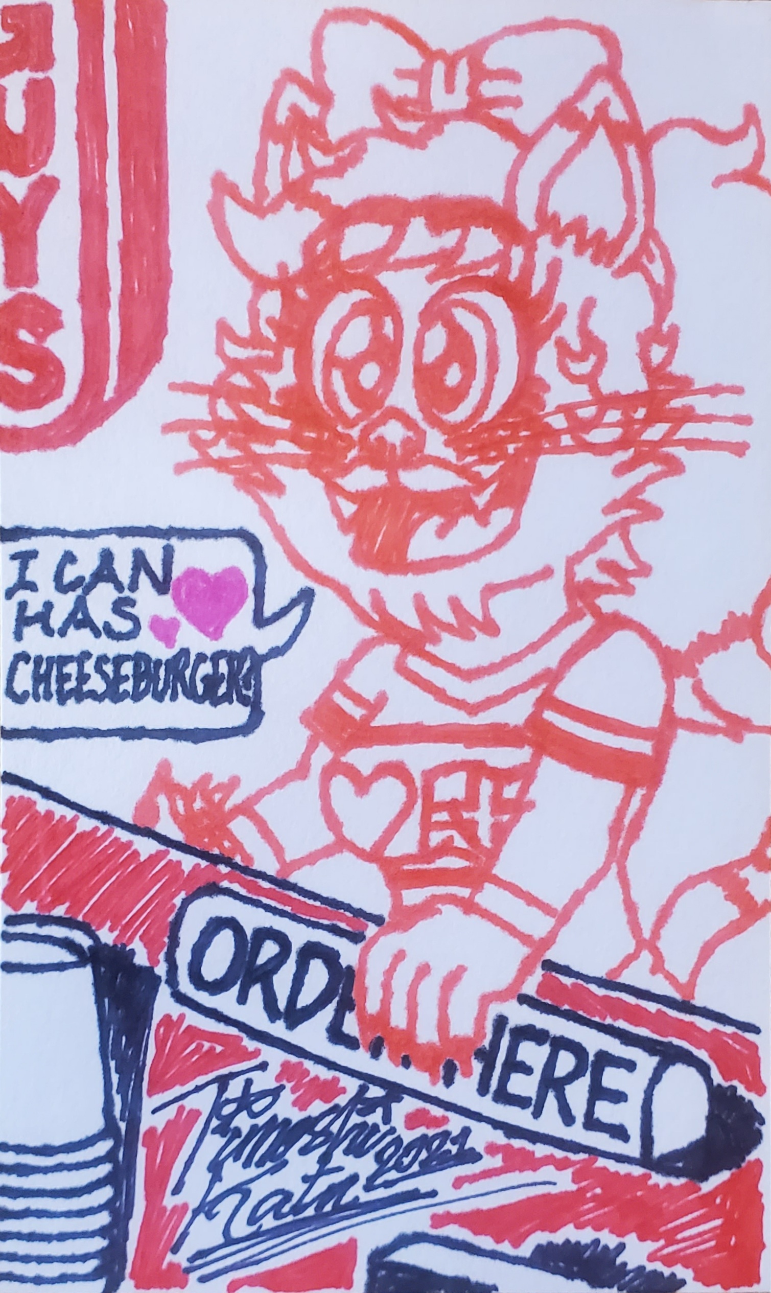 A Princess Asking For Her Lunch Order
