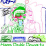 Big Birthday Kisses from Maid Marian