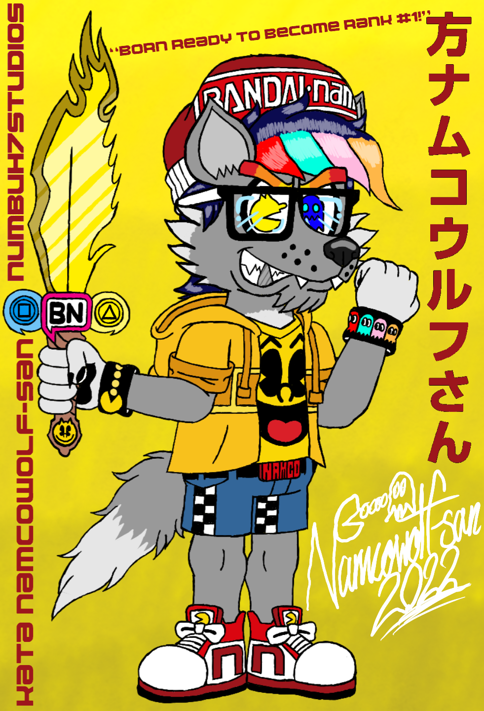 Making His Long-Awaited Debut, Namcowolf-san!