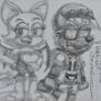 MaLRPG-Styled Me and Rouge the Bat