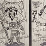 Chibi Femmetober '22 -- Days #11 and #12