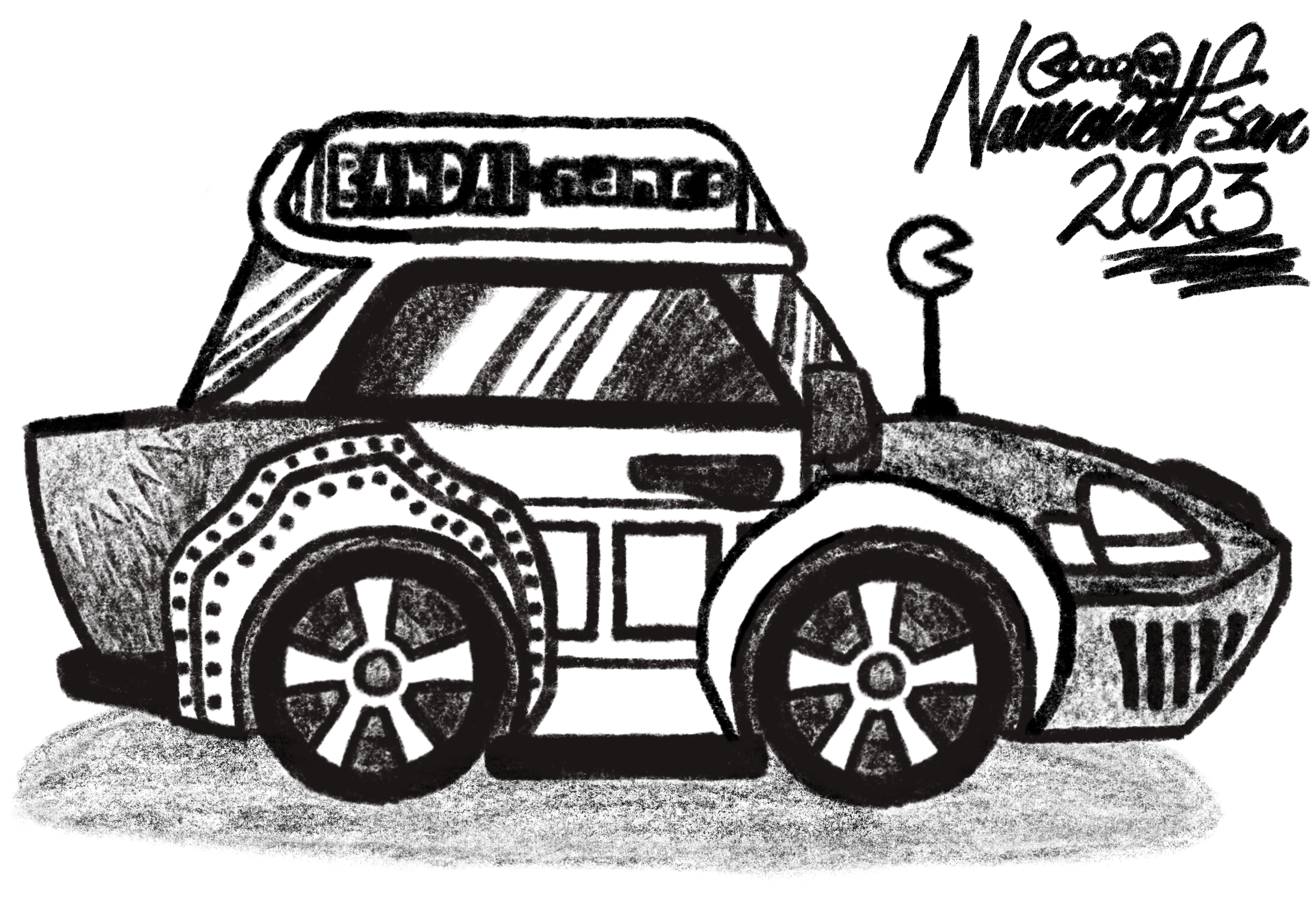 Namcoverse Character Cars: Namcowolf-san (Myself)