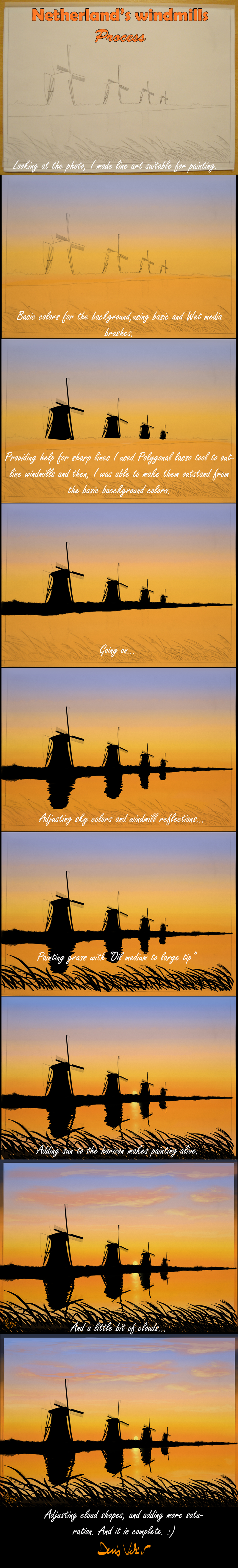 Windmill step by step