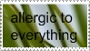 Allergic Stamp