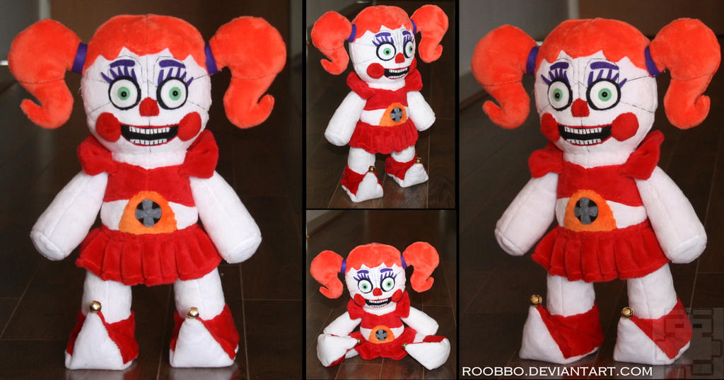 Five Nights at Freddy's Sister Location 6.5 Plush: Funtime Freddy