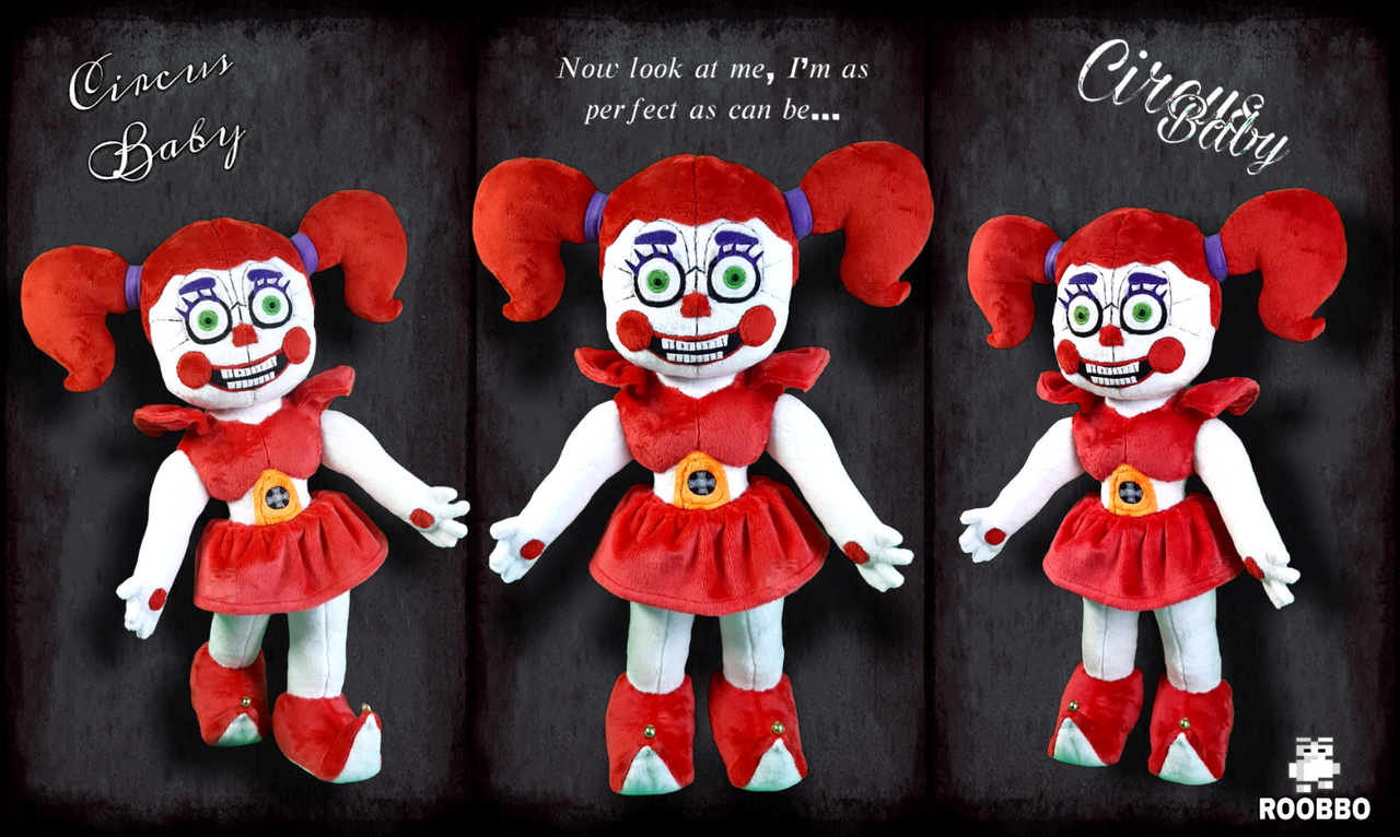 Sister location top baby plush