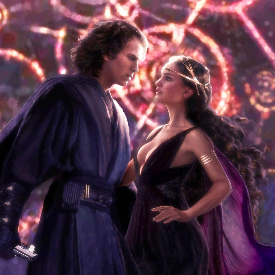 Anakin Skywalker And Padme Amidala Love Fanart By Dorina97 On Deviantart