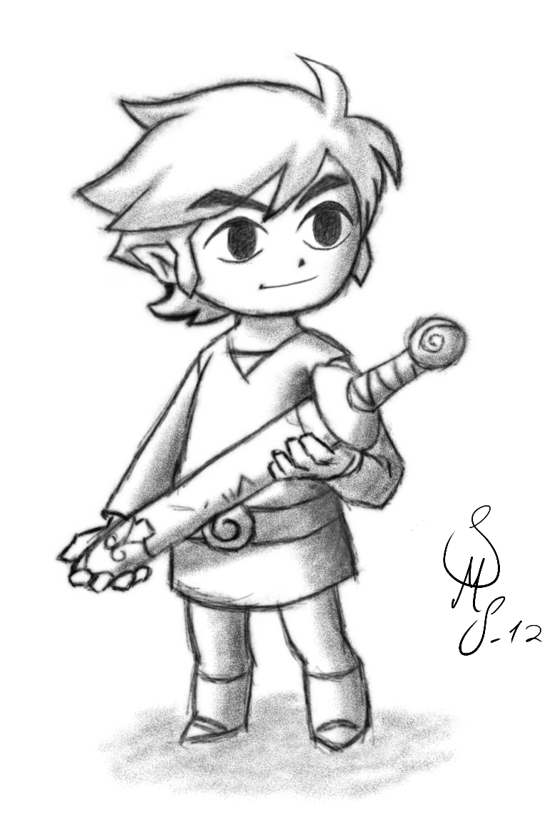 Link - Hero of Wind (Sketch)