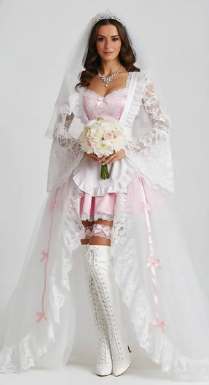 My Custom Made Wedding Maid Dress