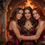 Jen, Andi And Wendy, Looking Fire For The Weekend!